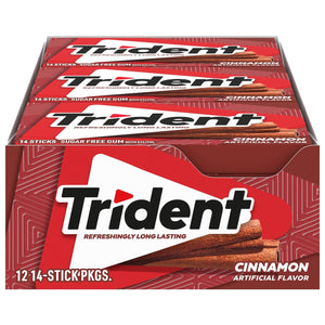 TRIDENT CHEWING GUM CINNAMON - SuperMarcheStore