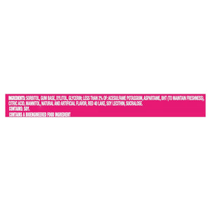 TRIDENT SUGAR FREE GUM WITH XYLITOL BUBBLEGUM 14N - SuperMarcheStore