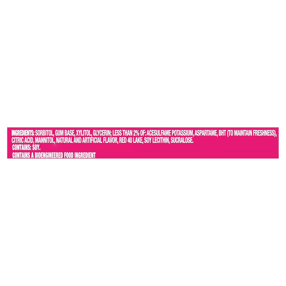 TRIDENT SUGAR FREE GUM WITH XYLITOL BUBBLEGUM 14N - SuperMarcheStore
