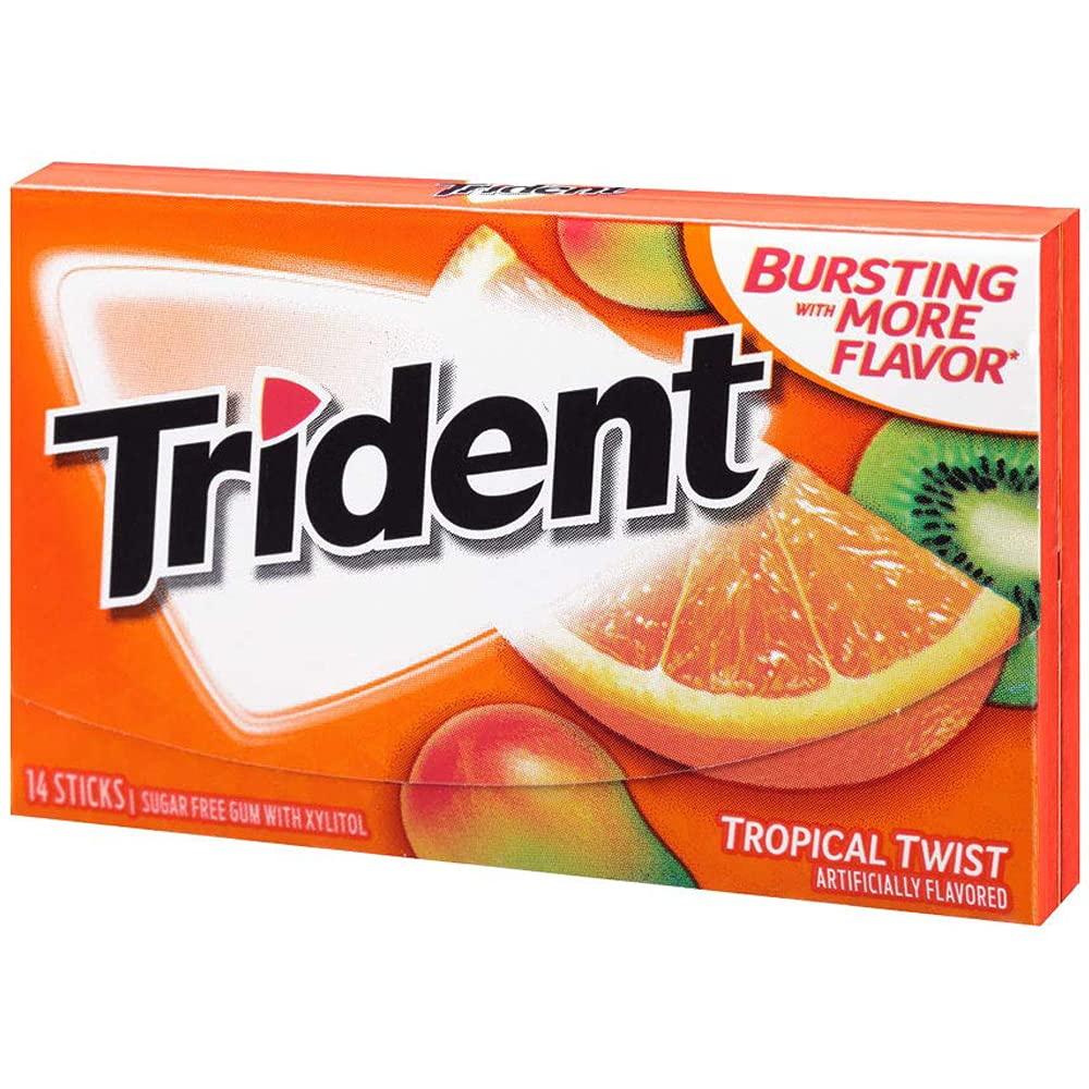 TRIDENT TROPICAL TWIST FLAVOR - SuperMarcheStore