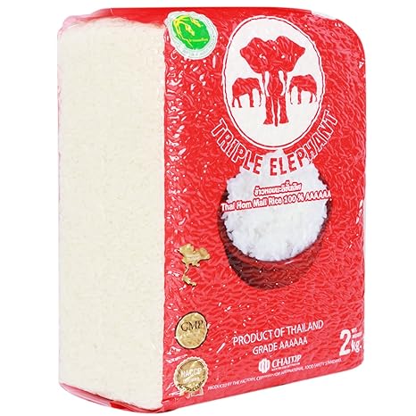TRIPLE ELEPHANT JASMINE RICE 2 KG - SuperMarcheStore
