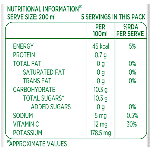 TROPICANA 100 % ORANGE JUICE 1 LTR - SuperMarcheStore