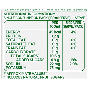 TROPICANA PINEAPPLE DELIGHT 180 ML - SuperMarcheStore