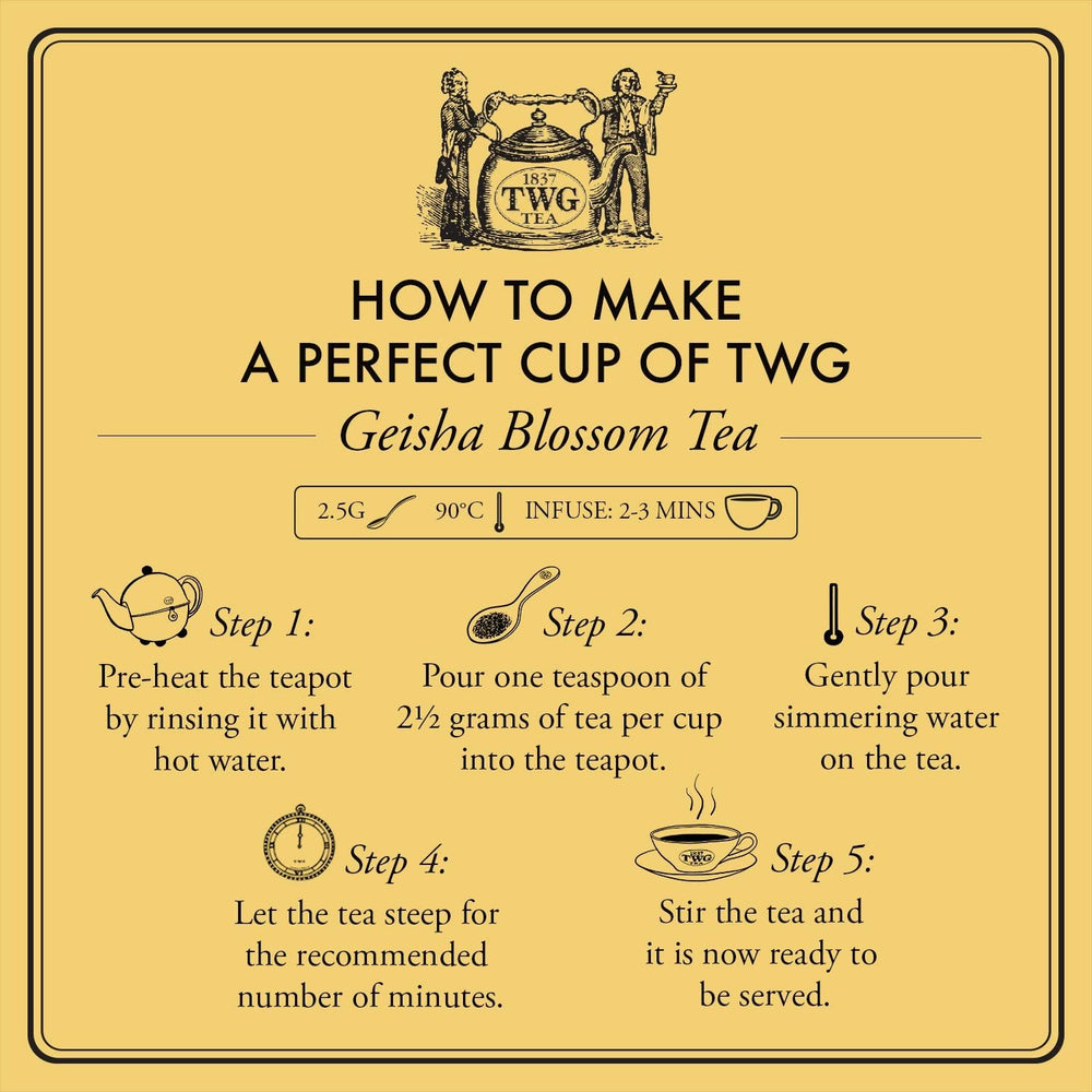 TWG GEISHA BLOSSOM TEA - SuperMarcheStore
