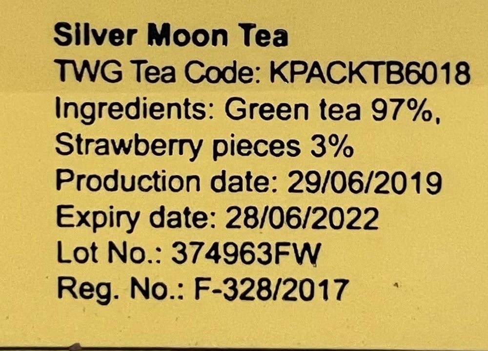 TWG SILVER MOON TEA - SuperMarcheStore