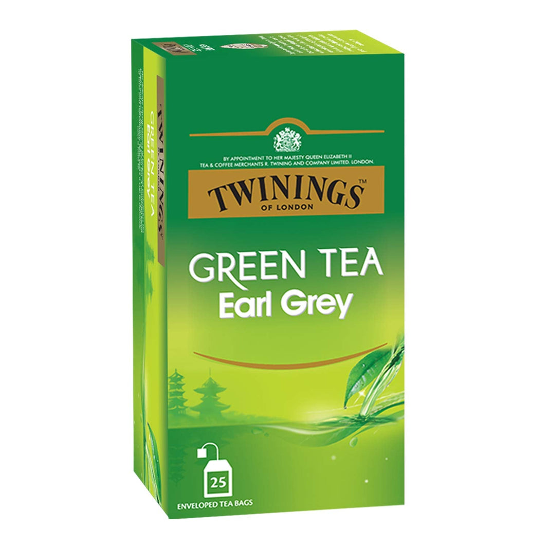 TWININGS GREEN TEA EARL GREY 50GM - SuperMarcheStore