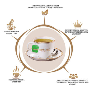 TWININGS GREEN TEA POMOGRANATE - SuperMarcheStore