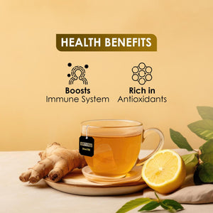 TWININGS TEA BAG LEMON & GINGER 25P - SuperMarcheStore