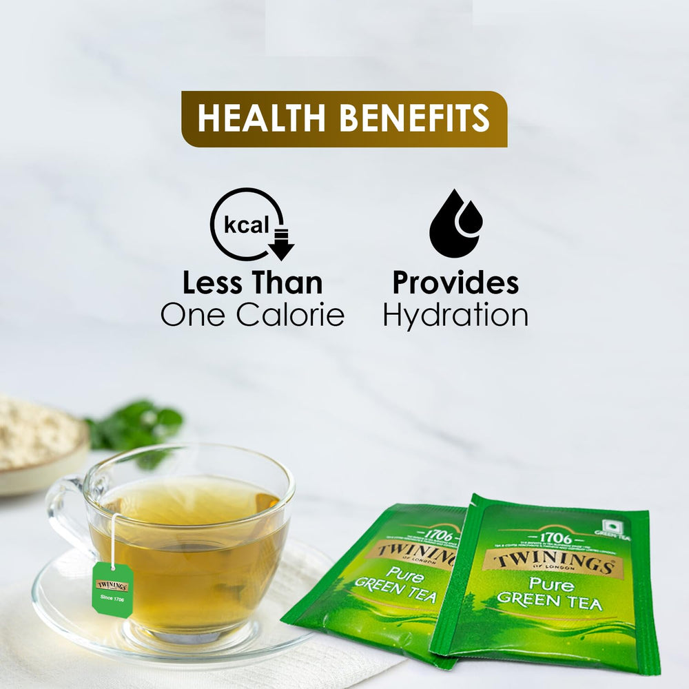 TWINNING GREEN TEA PURE 25 BAGS - SuperMarcheStore