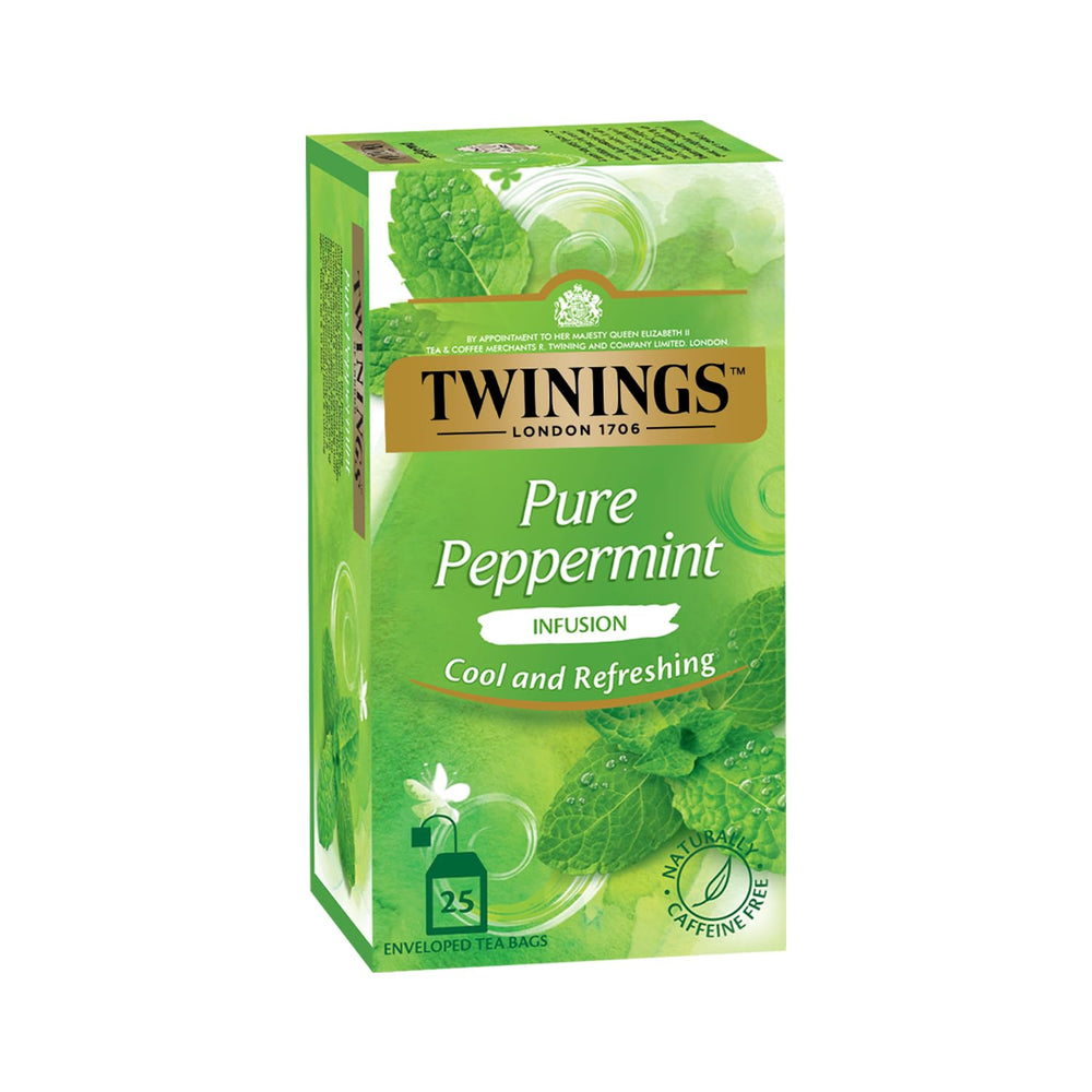 TWINNING PURE PEPPERMINT 25 BAGS - SuperMarcheStore