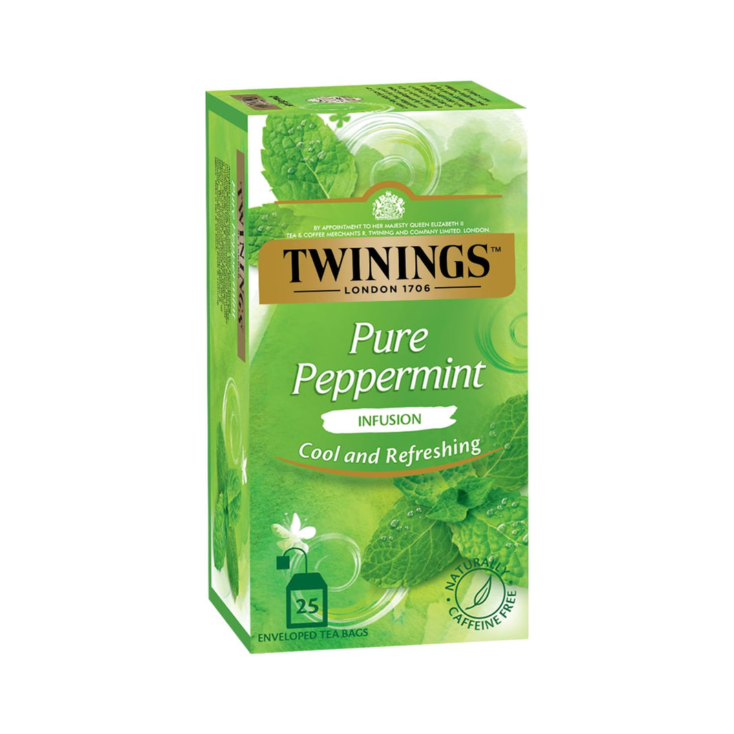 TWINNING PURE PEPPERMINT 25 BAGS - SuperMarcheStore