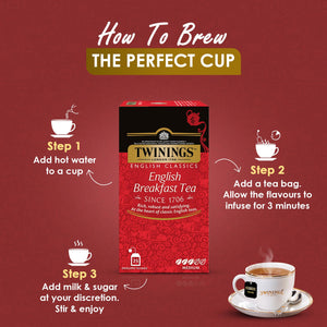 TWINNINGS SPCLTY TEA FLV ENG BFT 25P - SuperMarcheStore