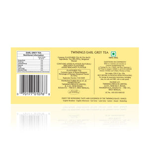 TWINNINGS TEA BAG EARLY GREY 25P - SuperMarcheStore