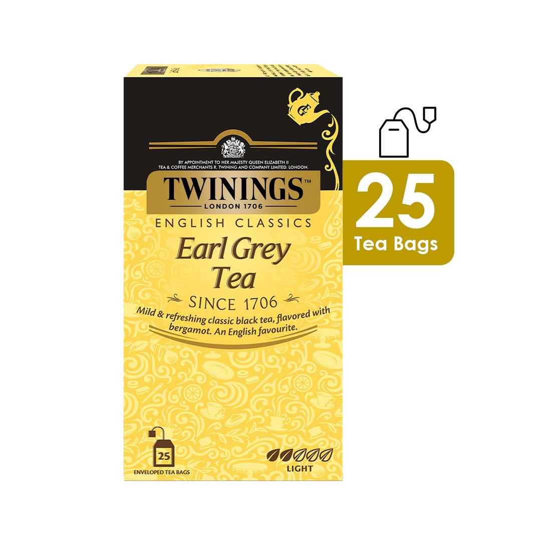 TWINNINGS TEA BAG EARLY GREY 25P - SuperMarcheStore