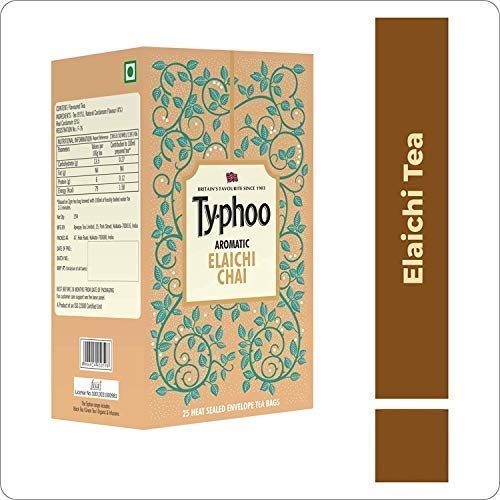 TYPHOO AROMATIC ELAICHI CHAI 25 TEA BAGS - SuperMarcheStore