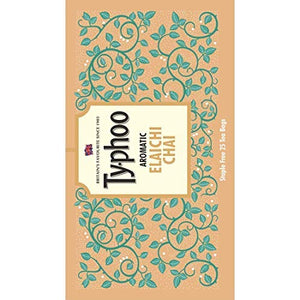 TYPHOO AROMATIC ELAICHI CHAI 25 TEA BAGS - SuperMarcheStore