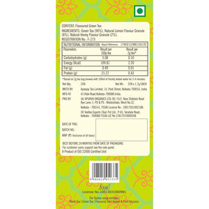 TYPHOO GREEN TEA LEMON ND HONEY 25 TEA BAGS - SuperMarcheStore