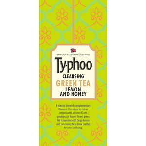 TYPHOO GREEN TEA LEMON ND HONEY 25 TEA BAGS - SuperMarcheStore