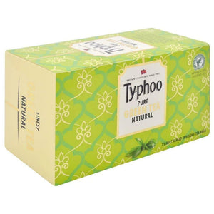 TYPHOO PURE GREEN TEA NATURAL 25 TEA BAGS - SuperMarcheStore