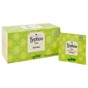 TYPHOO PURE GREEN TEA NATURAL 25 TEA BAGS - SuperMarcheStore