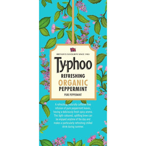 TYPHOO REFRESHING ORGANIC PEPPERMINT 20 TEA BAGS - SuperMarcheStore