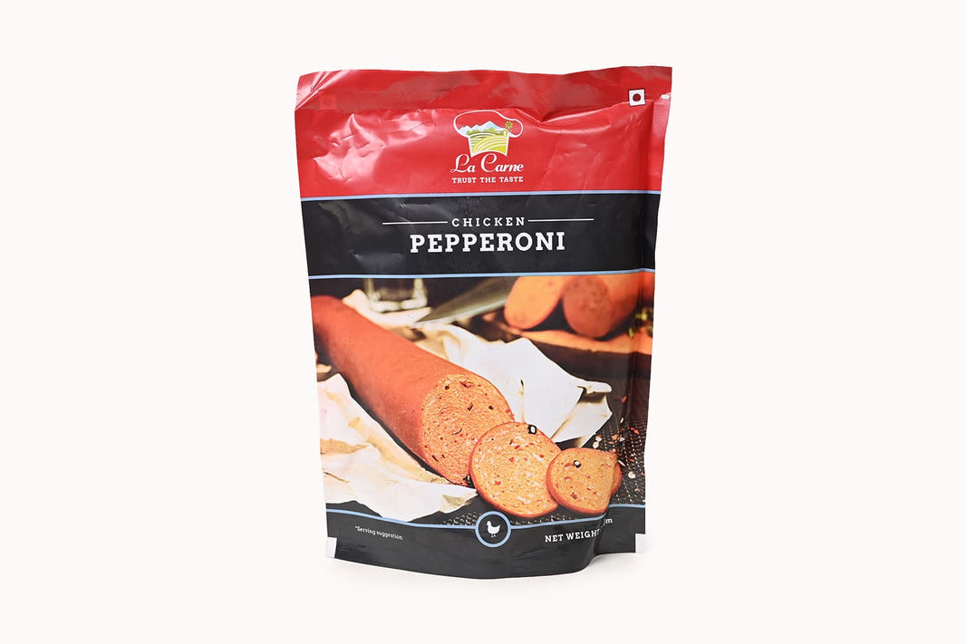 LA CARNE CHICKEN PEPPERONI250 GM