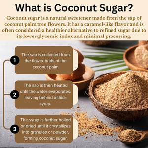 URBAN PLATER ORGANIC COCONUT JAGGERY SUGAR POWDER 350GM - SuperMarcheStore
