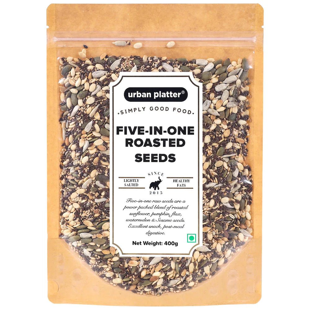 URBAN PLATTER 5 IN 1 ROASTED SEEDS 400 GM - SuperMarcheStore