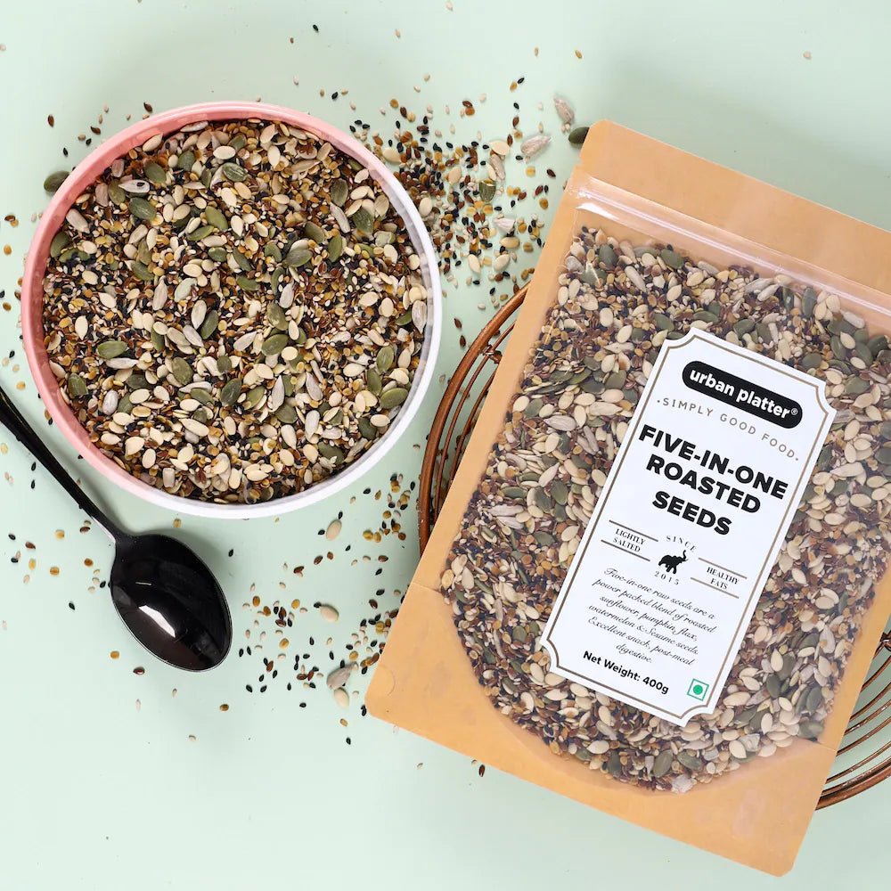URBAN PLATTER 5 IN 1 ROASTED SEEDS 400 GM - SuperMarcheStore