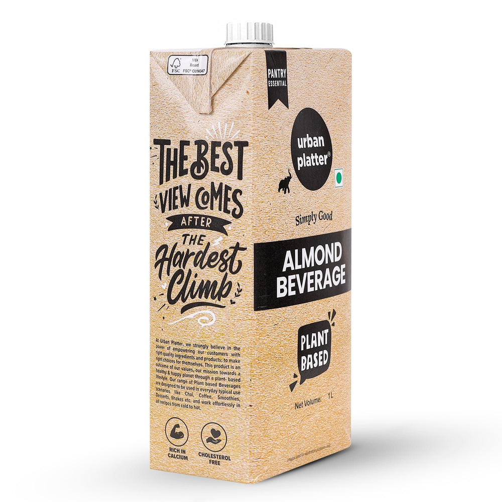 URBAN PLATTER ALMOND MILK UNSWEETENED 1L - SuperMarcheStore