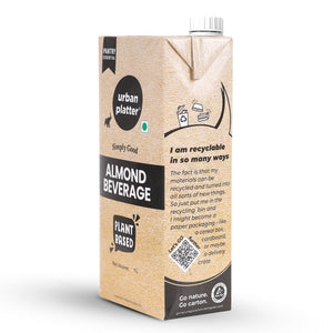 URBAN PLATTER ALMOND MILK UNSWEETENED 1L - SuperMarcheStore