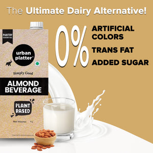 URBAN PLATTER ALMOND MILK UNSWEETENED 1L - SuperMarcheStore