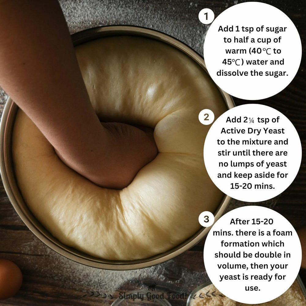 URBAN PLATTER BAKERS ACTIVE DRY YEAST 100GM - SuperMarcheStore