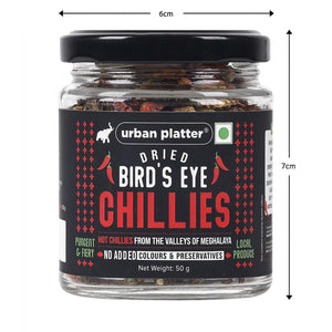 URBAN PLATTER BIRDS EYE CHILLES 50 GM - SuperMarcheStore