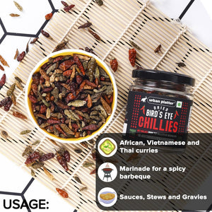 URBAN PLATTER BIRDS EYE CHILLES 50 GM - SuperMarcheStore
