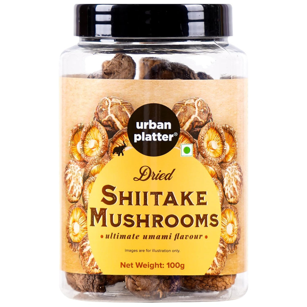 URBAN PLATTER DRYED SHIITAKE MASHROOMS 100GM - SuperMarcheStore