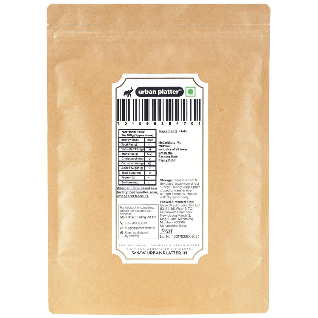 URBAN PLATTER FINE OATS FLOUR 1 KG - SuperMarcheStore