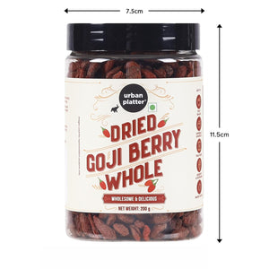 URBAN PLATTER GOJI BERRIES 200 GM - SuperMarcheStore