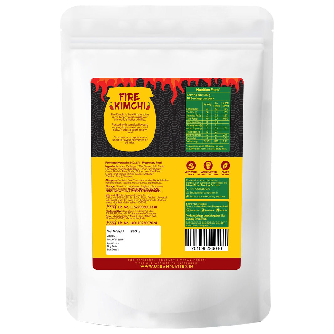 URBAN PLATTER KOREAN KIMCHI 350 GM - SuperMarcheStore