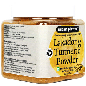 URBAN PLATTER LAKADONG TURMERIC POWDER 200 GM - SuperMarcheStore