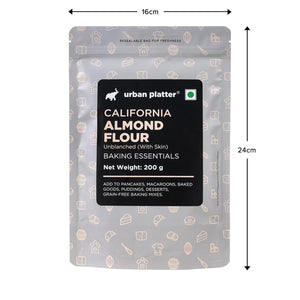 URBAN PLATTER NATURAL ALMOND FLOUR 200GM - SuperMarcheStore