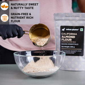 URBAN PLATTER NATURAL ALMOND FLOUR 200GM - SuperMarcheStore