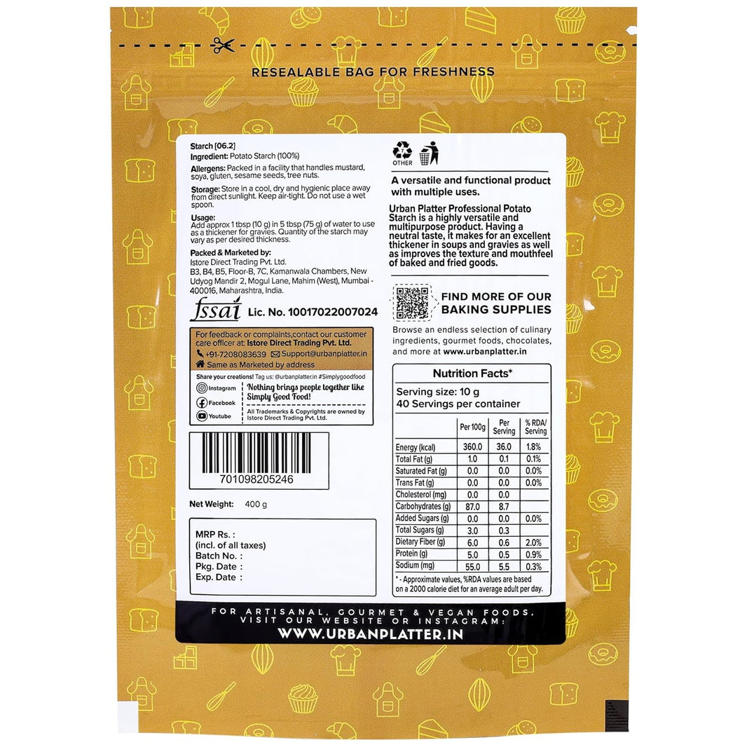 URBAN PLATTER POTATO STARCH POWDER 300G - SuperMarcheStore