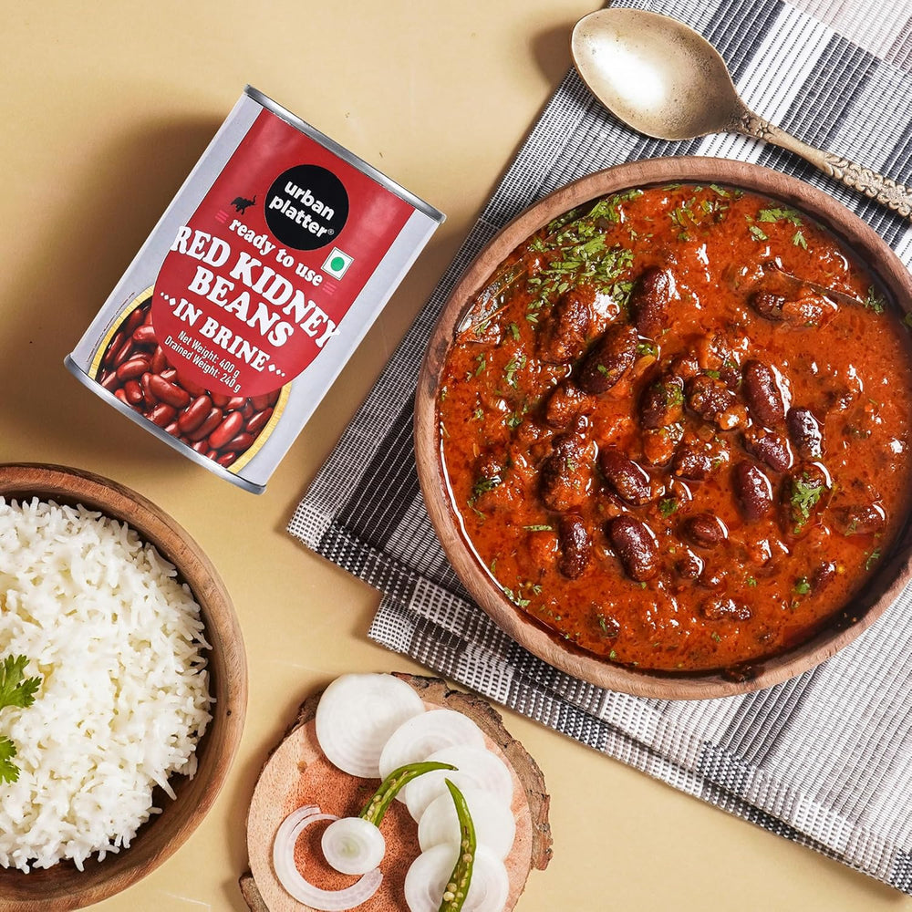 URBAN PLATTER RED KIDNEY BEANS IN BRINE 400G - SuperMarcheStore