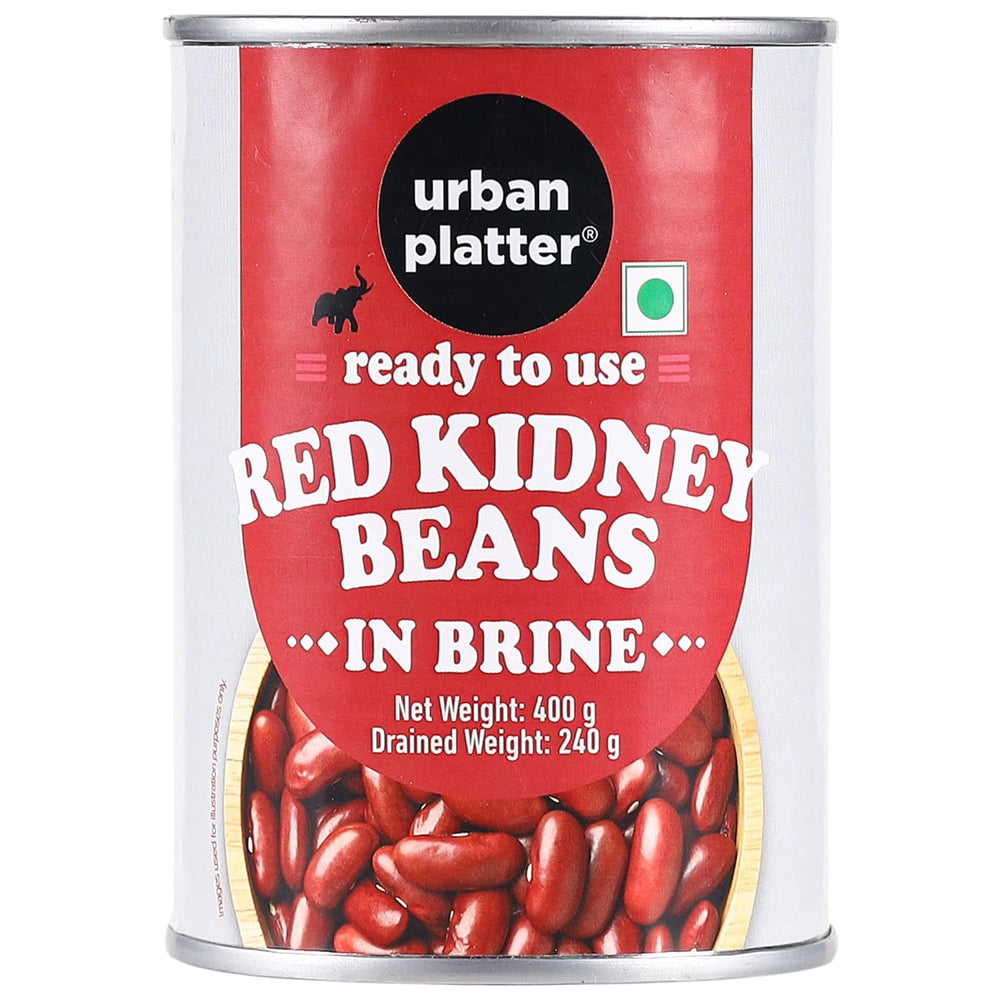 URBAN PLATTER RED KIDNEY BEANS IN BRINE 400G - SuperMarcheStore