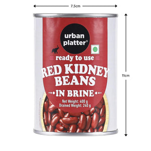 URBAN PLATTER RED KIDNEY BEANS IN BRINE 400G - SuperMarcheStore