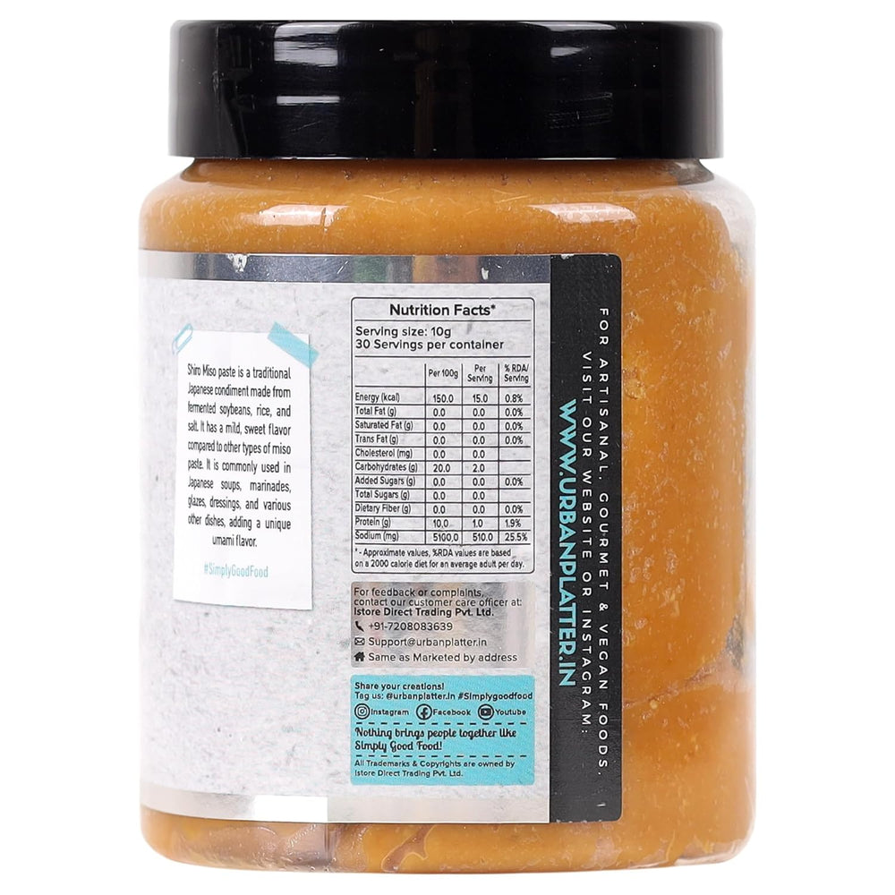 URBAN PLATTER SHIRO MISO PASTE 300G - SuperMarcheStore