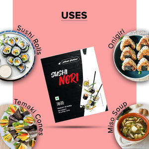 URBAN PLATTER SUSHI NORI SHEETS 30G - SuperMarcheStore