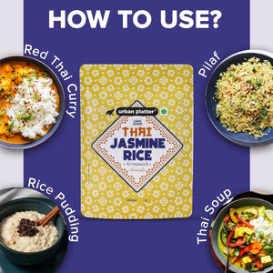 URBAN PLATTER THAI JASMINE RICE 1KG - SuperMarcheStore