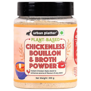URBAN PLATTER VEGAN CHICKEN BOUILLON & BROTH POWDER 200G - SuperMarcheStore